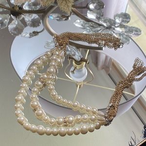 Pearl 3 layer necklace